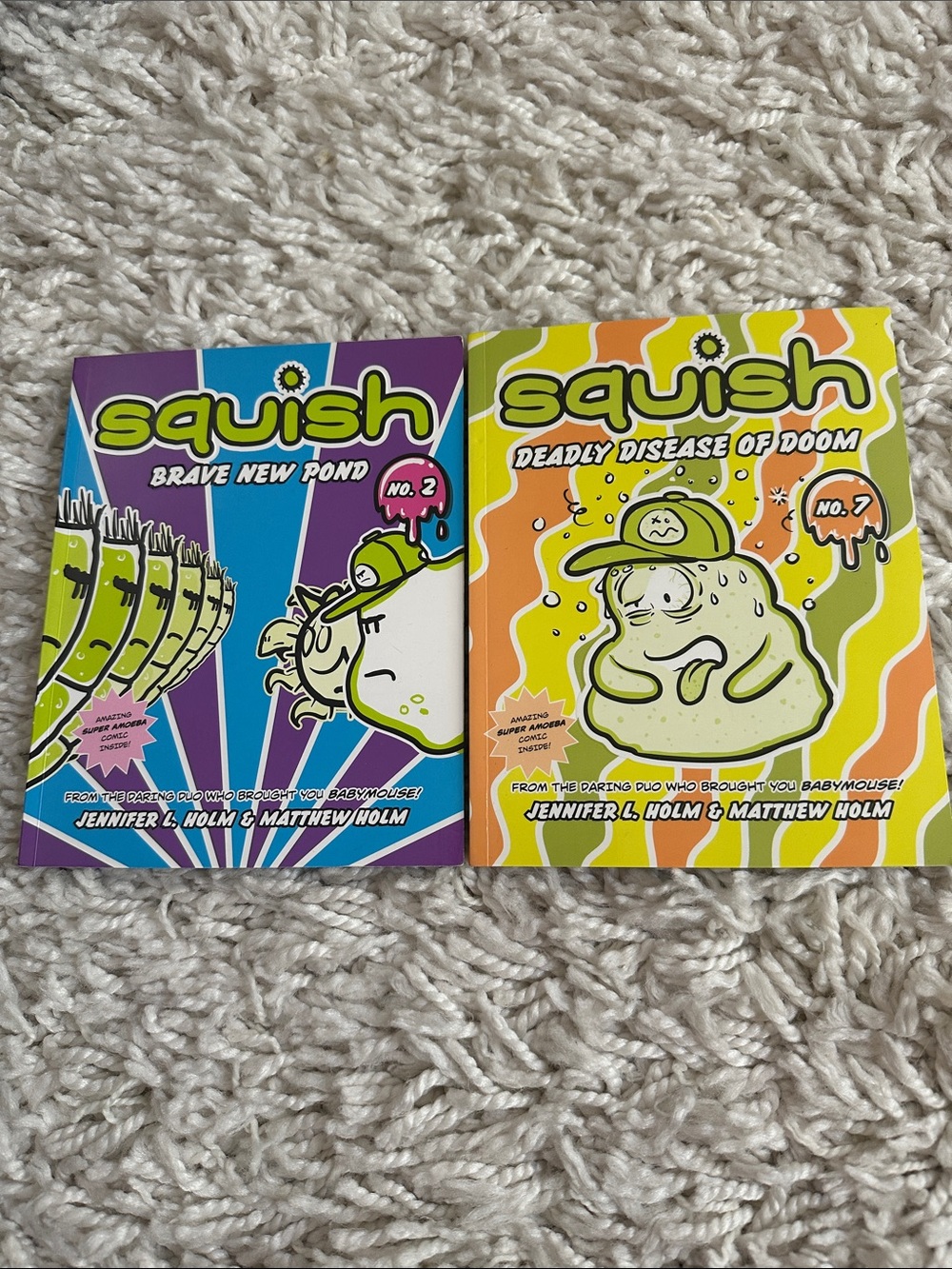 Squish Books Set of 2